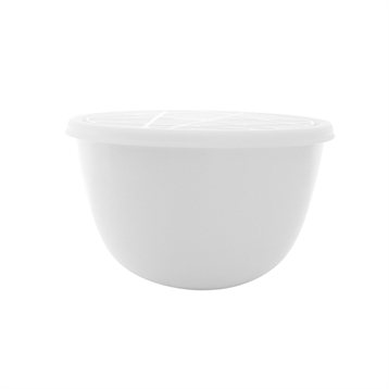 Ustensiles de préparation : Bol 1,65 L avec couvercle blanc